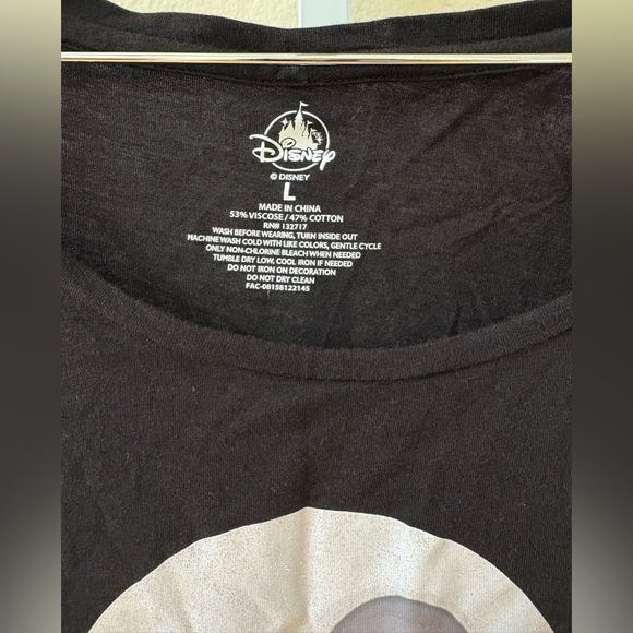 Disney Parks Halloween Hocus Pocus Tonight We Fly Jack Skellington Top - Size L - Picture 3 of 5